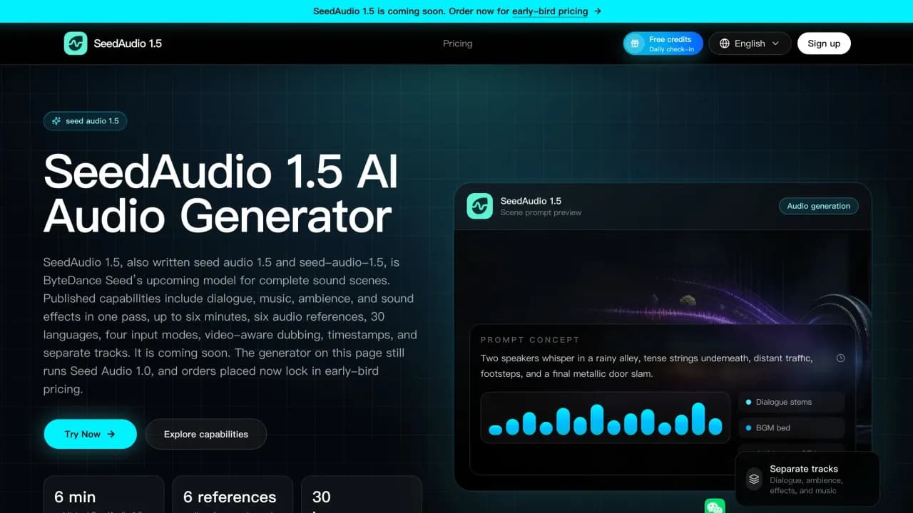 Seed Audio 1.5